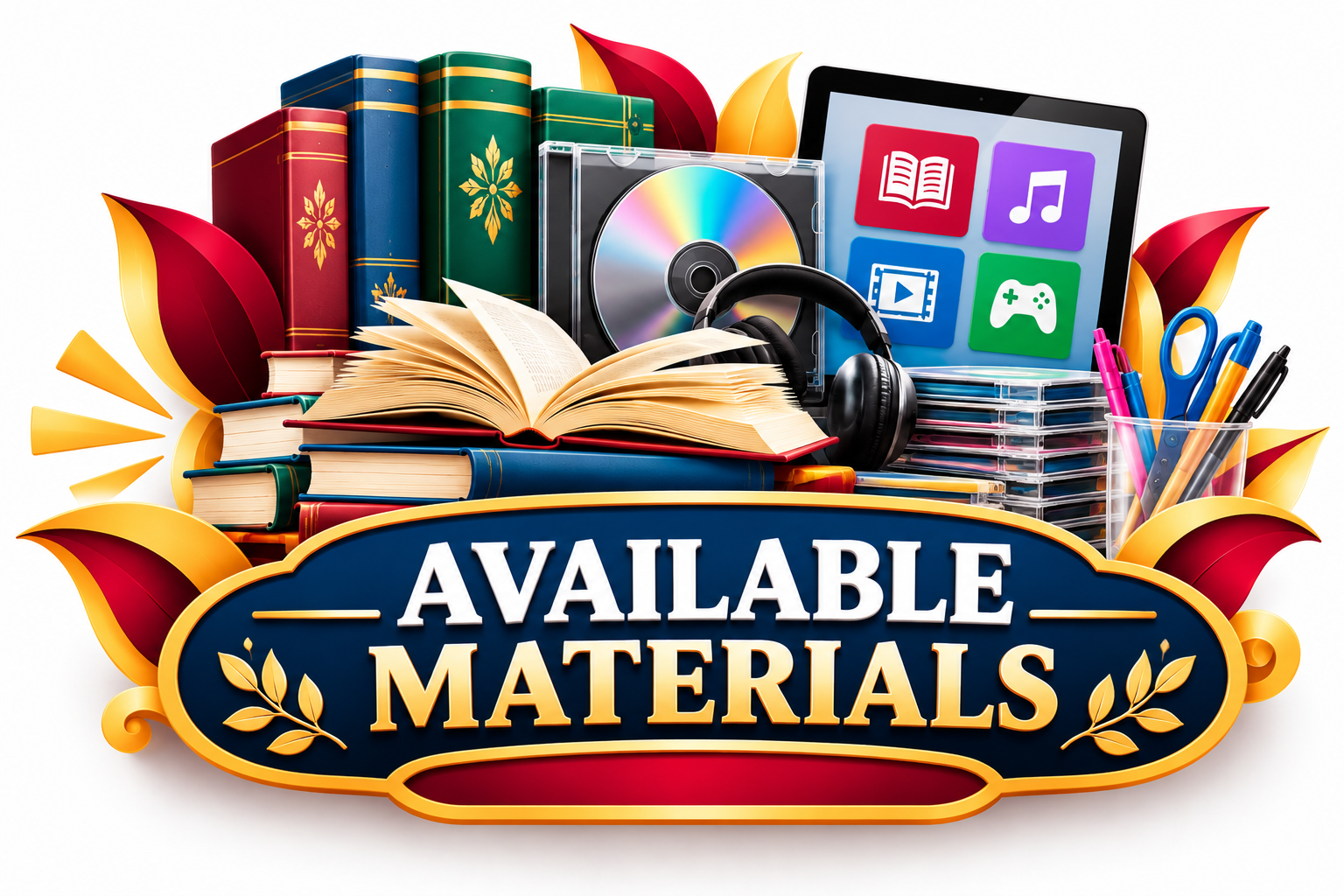 Logo for available material